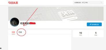 今日头条收藏怎么恢复