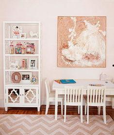 网红书桌书架客厅效果图,打造时尚家居新风尚