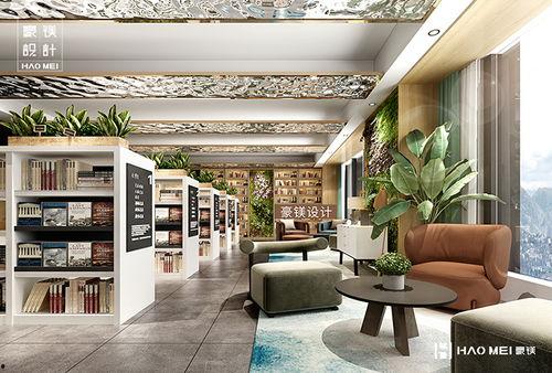 网红图书馆的书架图片,书香四溢的视觉盛宴